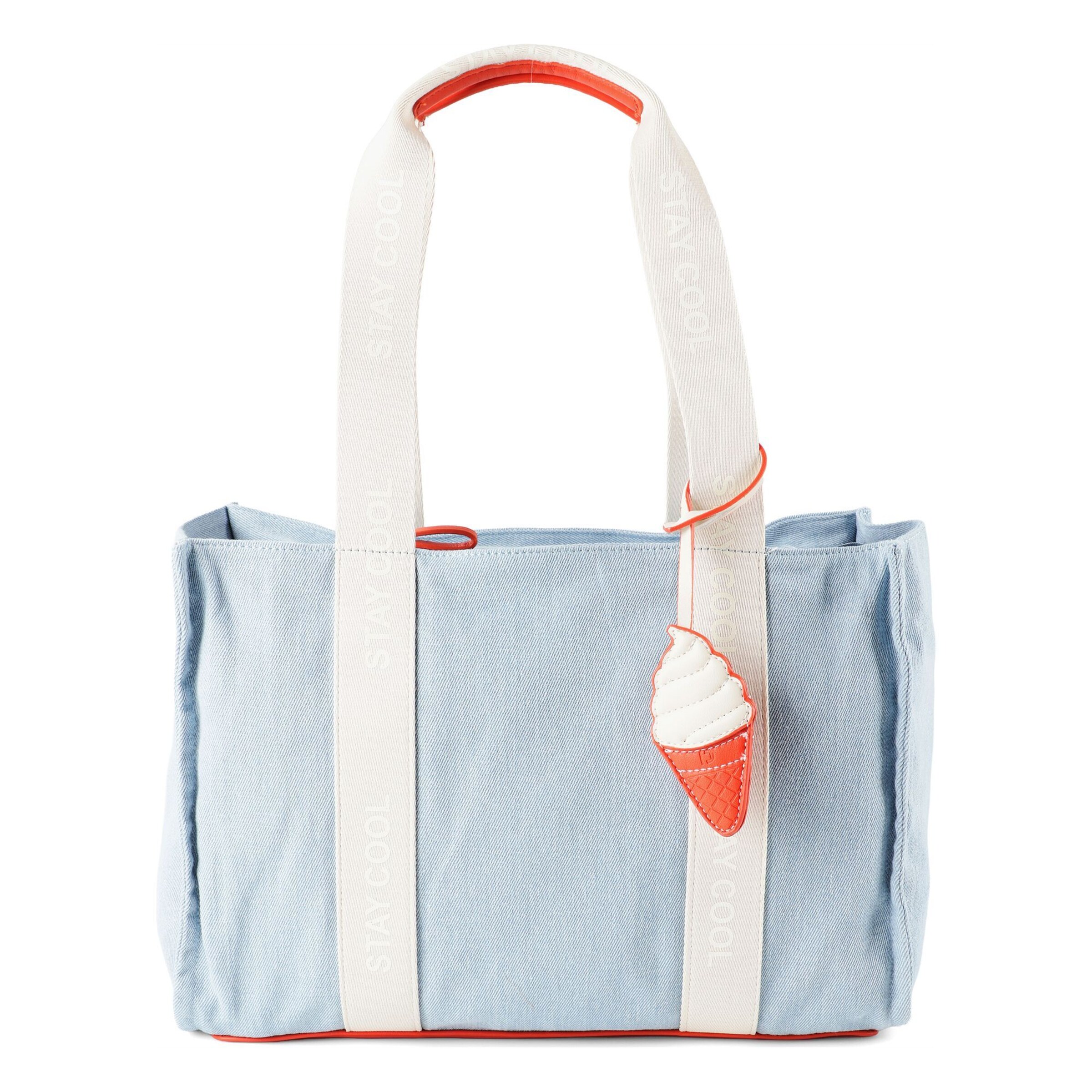 TOM TAILOR DENIM Shoulder bag 'Azura' in Blue: front