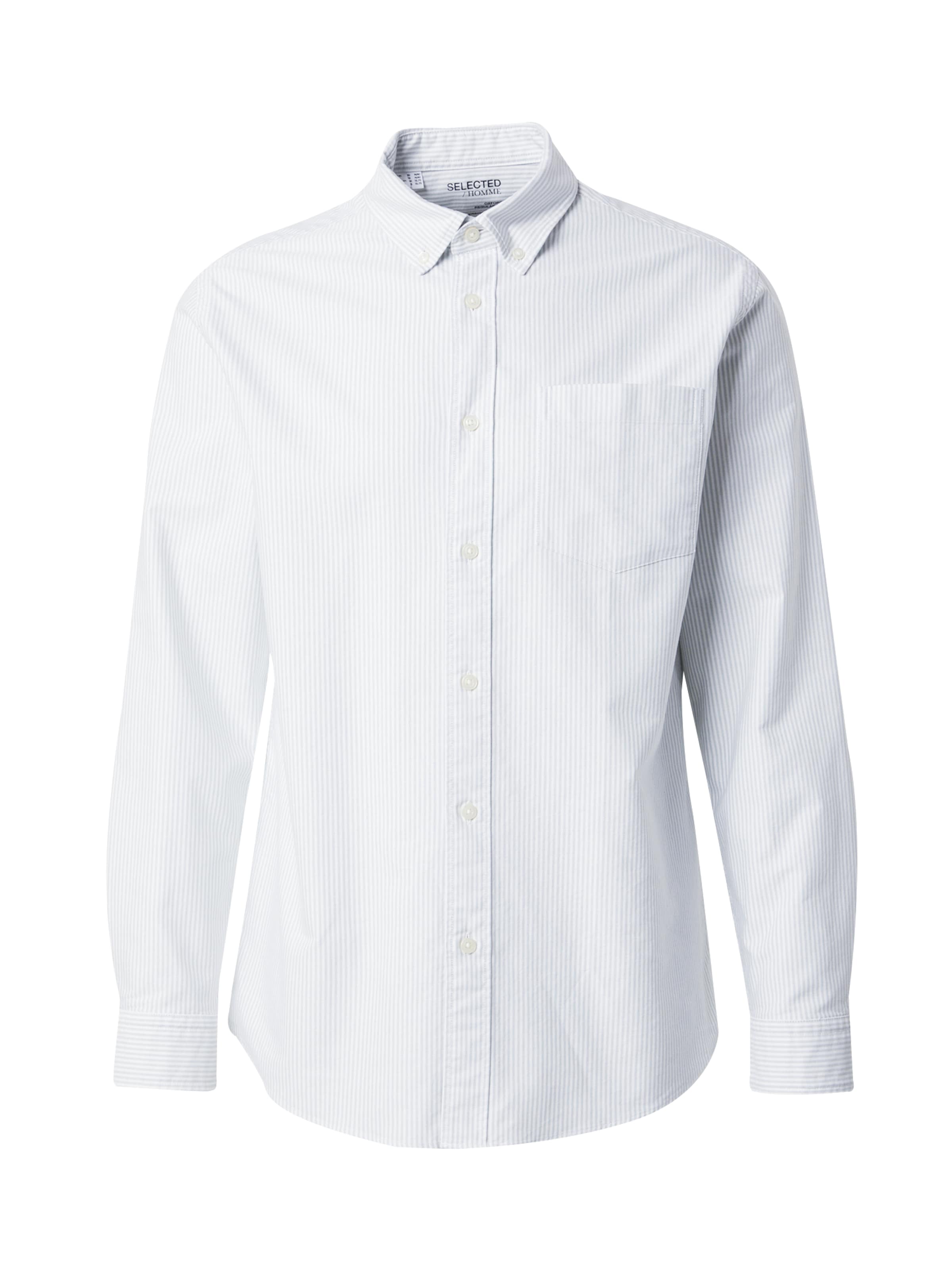 SELECTED Regular fit Πουκάμισο 'SLHRick' σε πράσινο: μπροστά