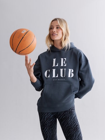 Hey Honey Sweatshirt 'Hoodie' in Blauw