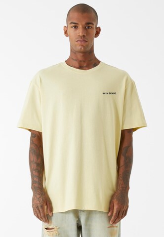 9N1M SENSE Bluser & t-shirts 'Flower' i gul: forside