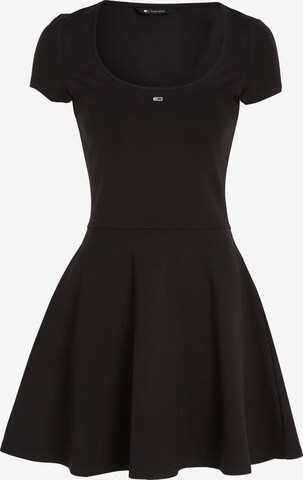 Tommy Jeans Curve Kleid in Schwarz: predná strana