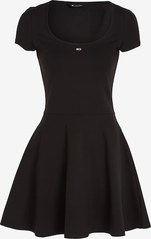 Tommy Jeans Curve Dress in Black: front