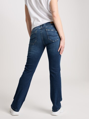Cross Jeans Bootcut Jeans 'Lauren' in Blau