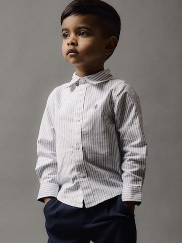 NAME IT - Ajuste regular Camisa en blanco