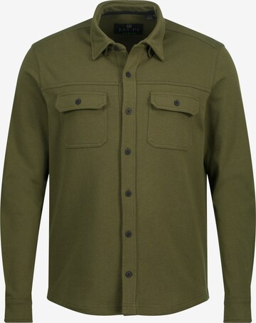 JAY-PI Regular fit Athletic Button Up Shirt in Green: front