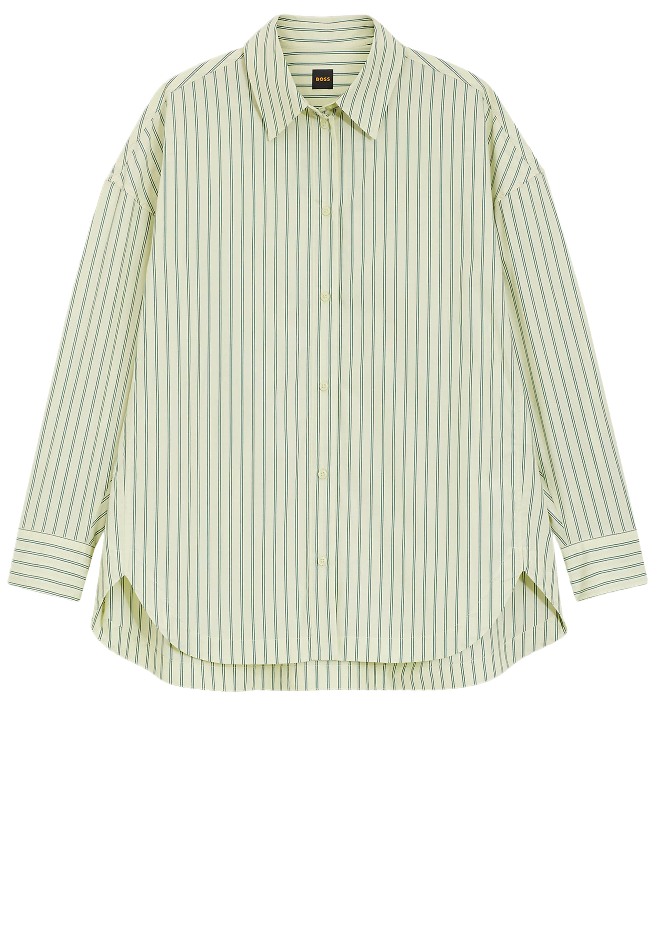 BOSS Bluse in Grün: Vorderseite