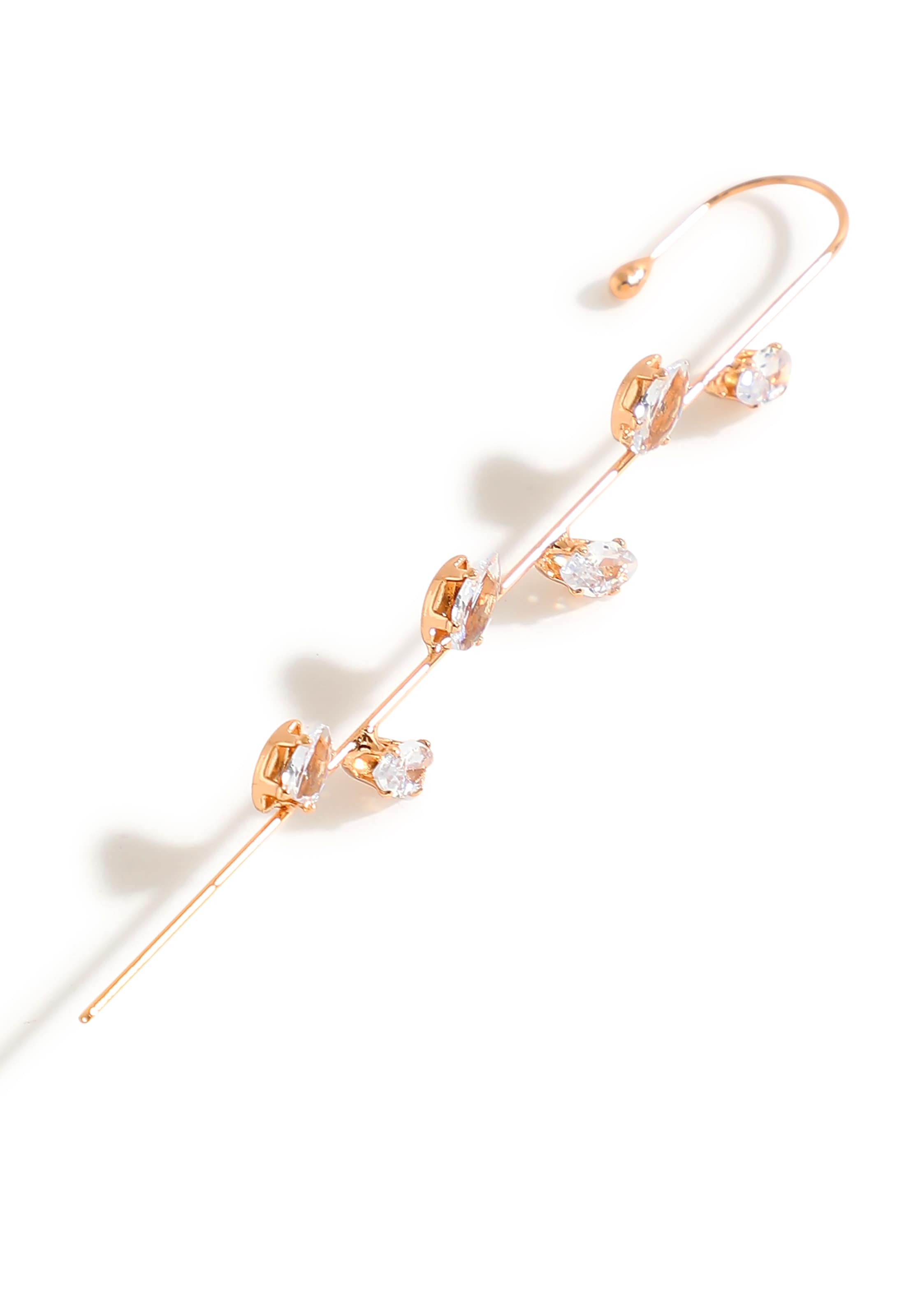 SOHI Σκουλαρίκια 'Ryleigh' σε χρυσό: μπροστά