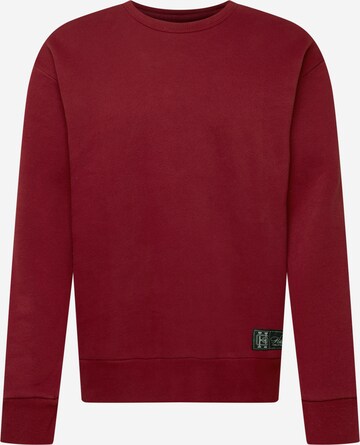 HOLLISTER Sweatshirt 'JOCKTAG' in Rood: voorkant