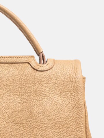 Borsa a mano 'Borsa a Mano Pelle Virginia Rhinè 35x30 cm' di Virginia Rhinè in beige