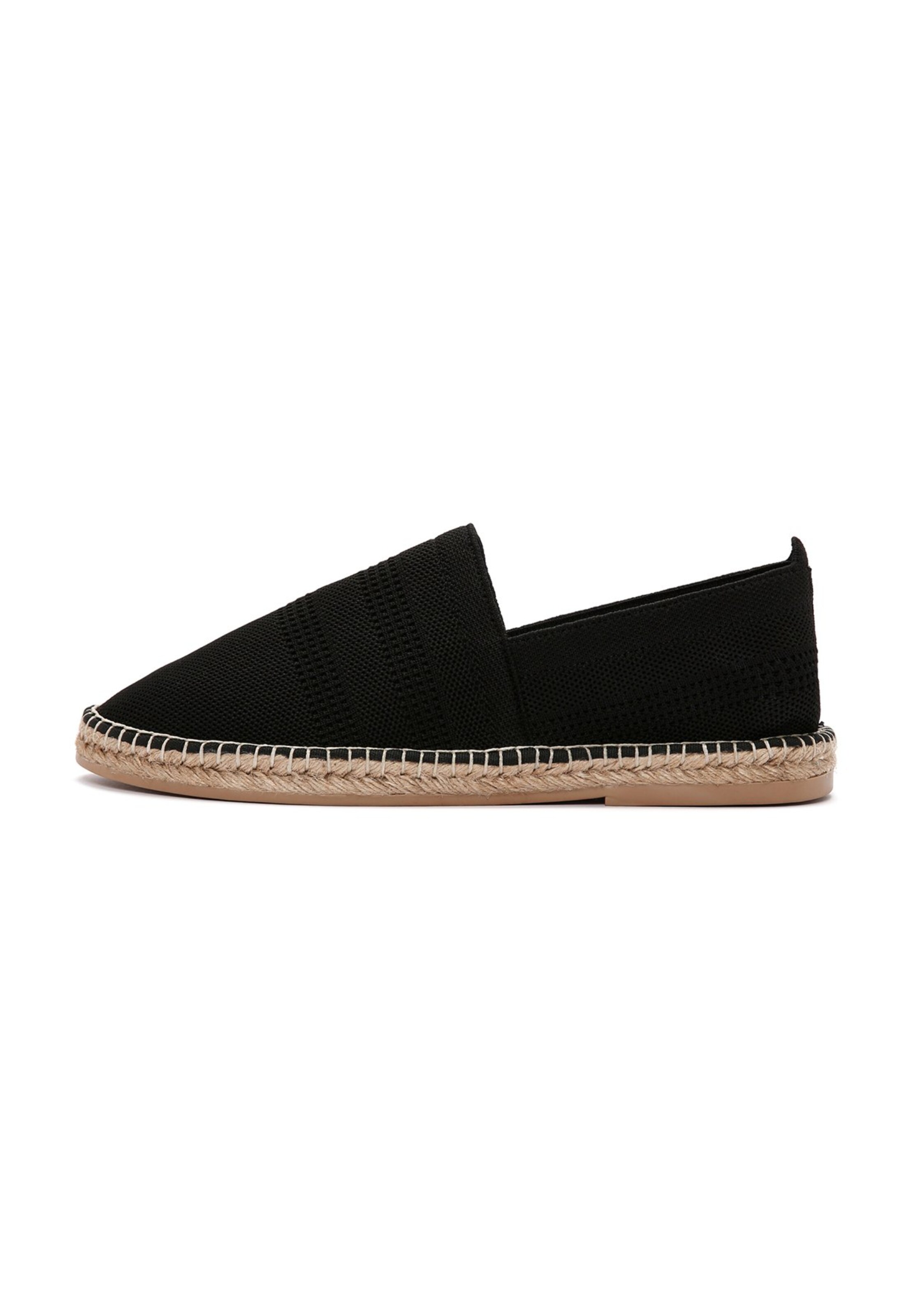 Espadrillas di Derimod in nero: frontale