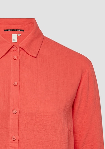 Chemisier QS en orange