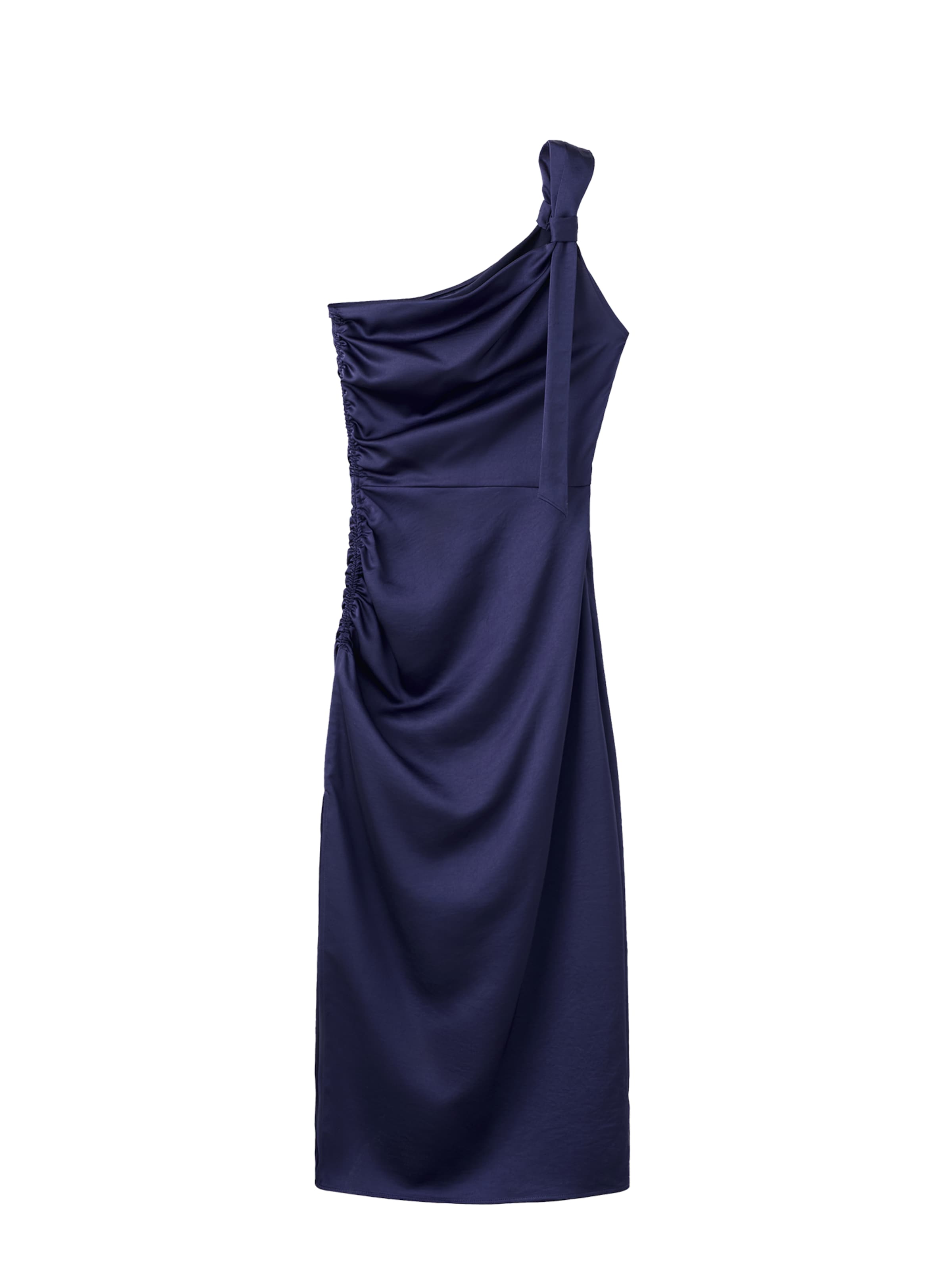 MANGO Avondjurk 'Safira' in de kleur Nachtblauw, Productweergave