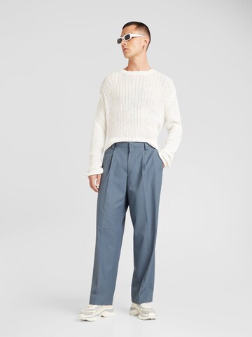 Loosefit Pantalon à pince TOPMAN en bleu