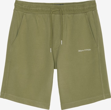 Marc O'Polo Regular Pants in Green: front