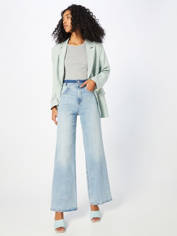 s.Oliver Wide leg Jeans 'SURI' in Blue