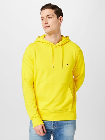 Sweat-shirt TOMMY HILFIGER en jaune : devant