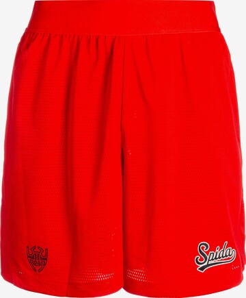 ADIDAS PERFORMANCE Loose fit Workout Pants 'D.O.N' in Red: front