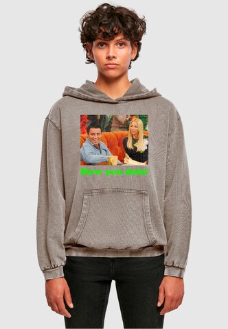 ABSOLUTE CULT Sweatshirt 'Friends - How You Doin' in Grau: predná strana