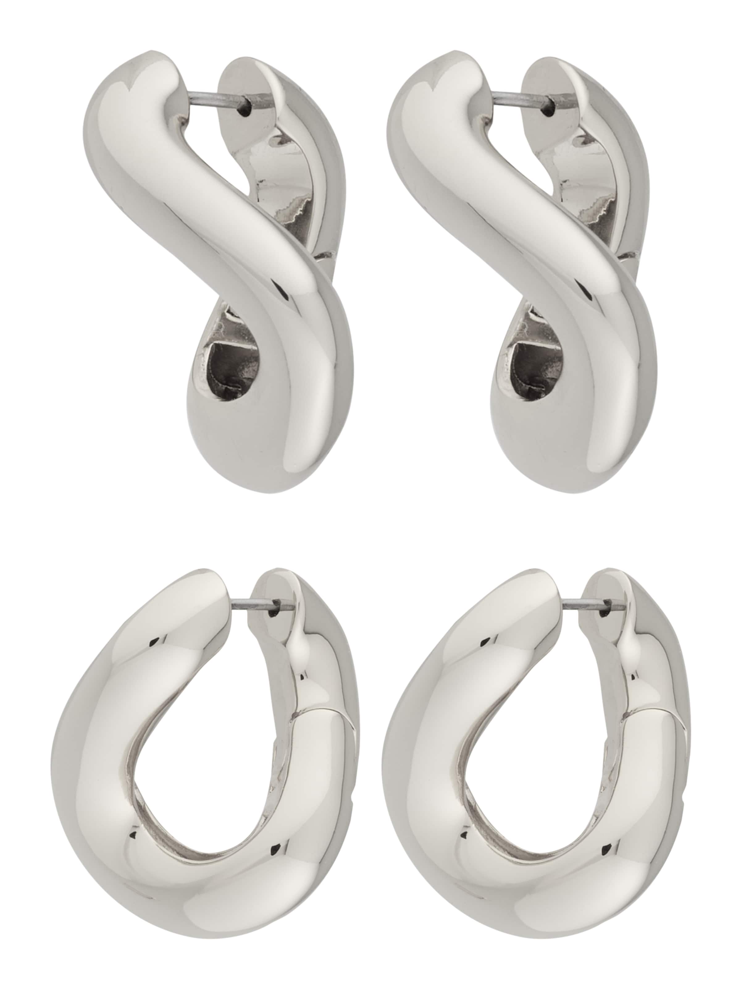 & Other Stories Earrings in Silver: front