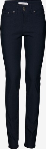 Fransa Skinny Chino in Blauw: voorkant