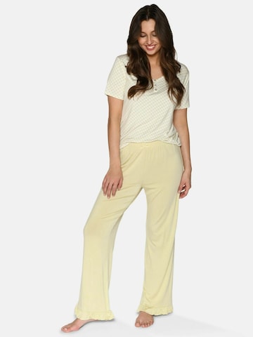 Pantalon de pyjama 'Jasmin' CCDK Copenhagen en jaune