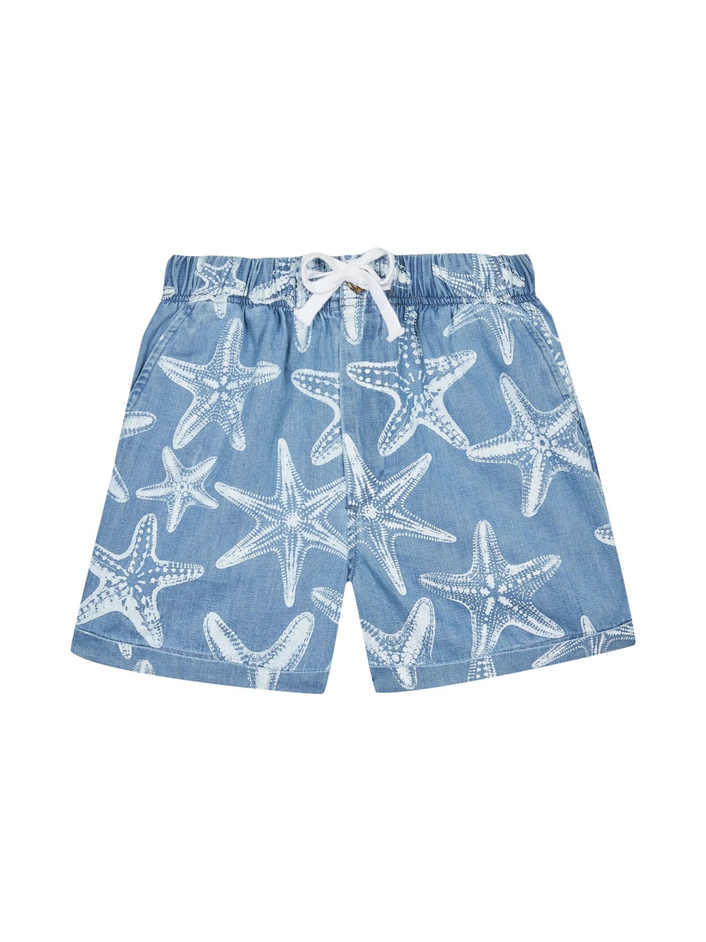 Shorts de bain Vilebrequin en bleu : devant