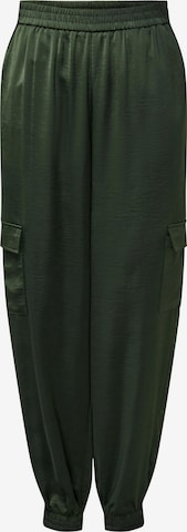 ONLY Tapered Cargobroek 'TRACY' in Groen: voorkant