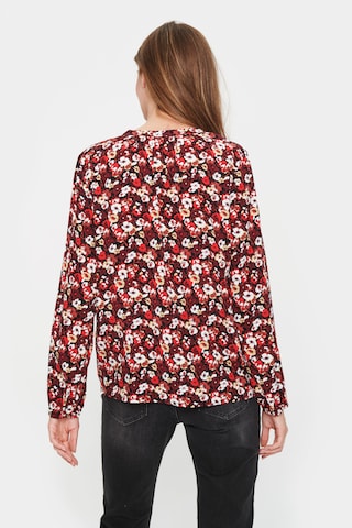 SAINT TROPEZ Blouse 'Palavi' in Zwart