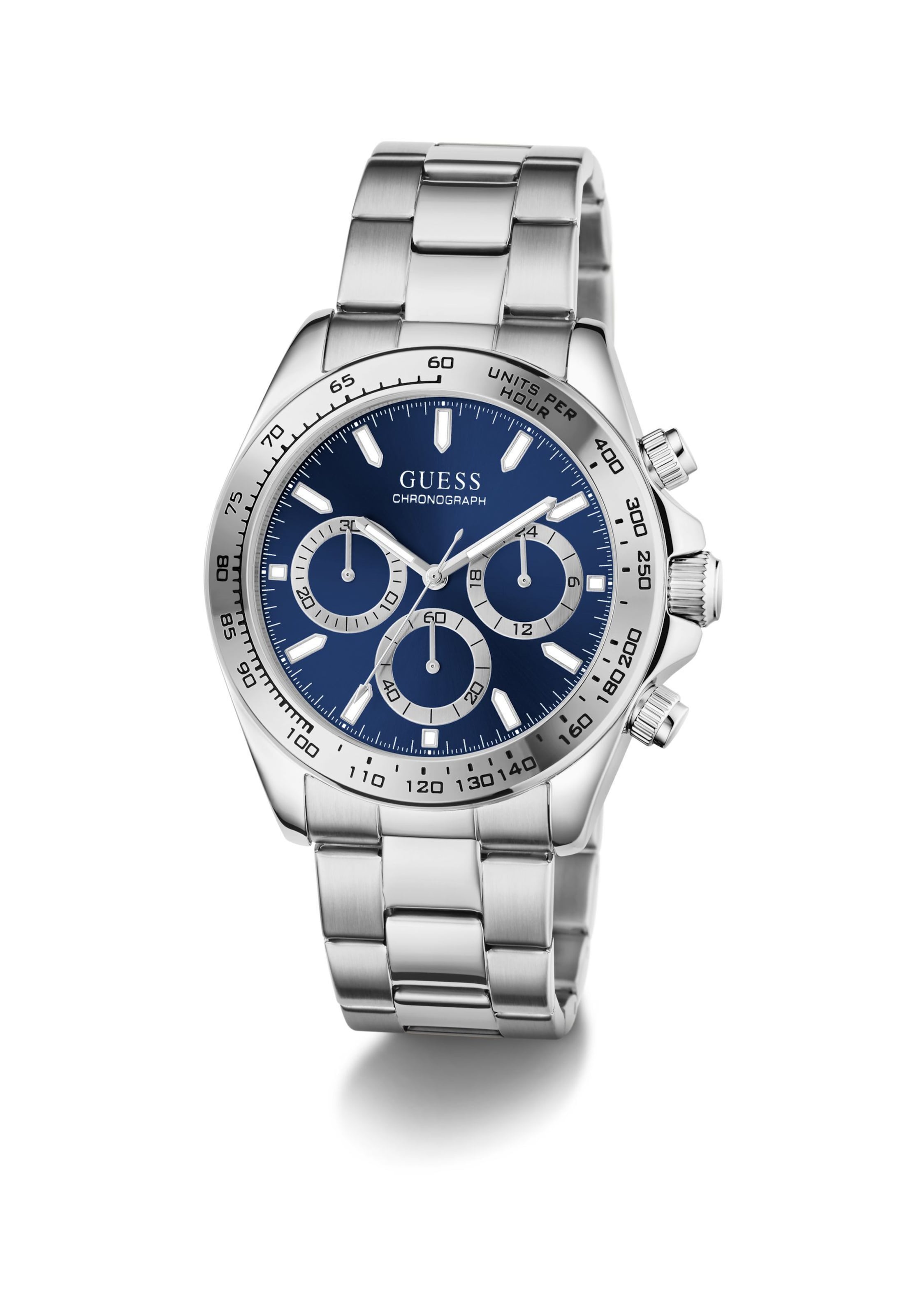 GUESS Analog watch ' ARTHUR ' in Silver