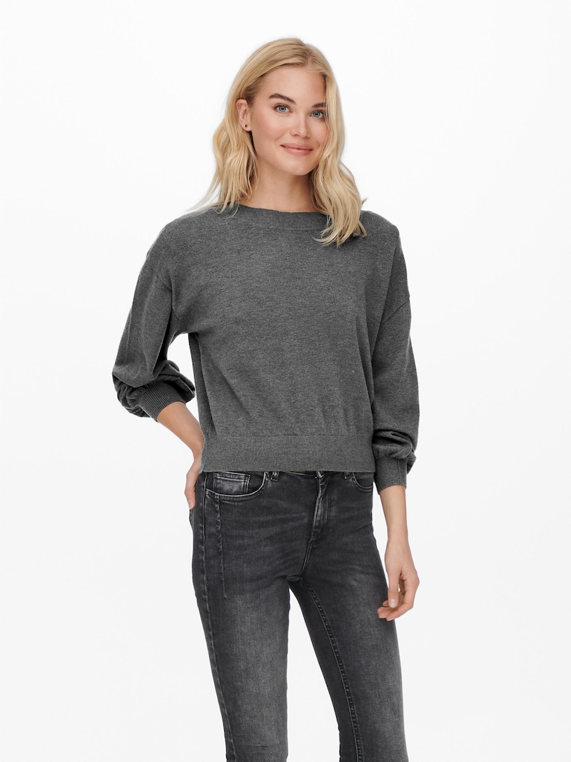 Sweaters & Knitwear ONLY Fine-knit sweaters Dark Grey