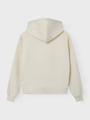 NAME IT Sweatshirt i hvid