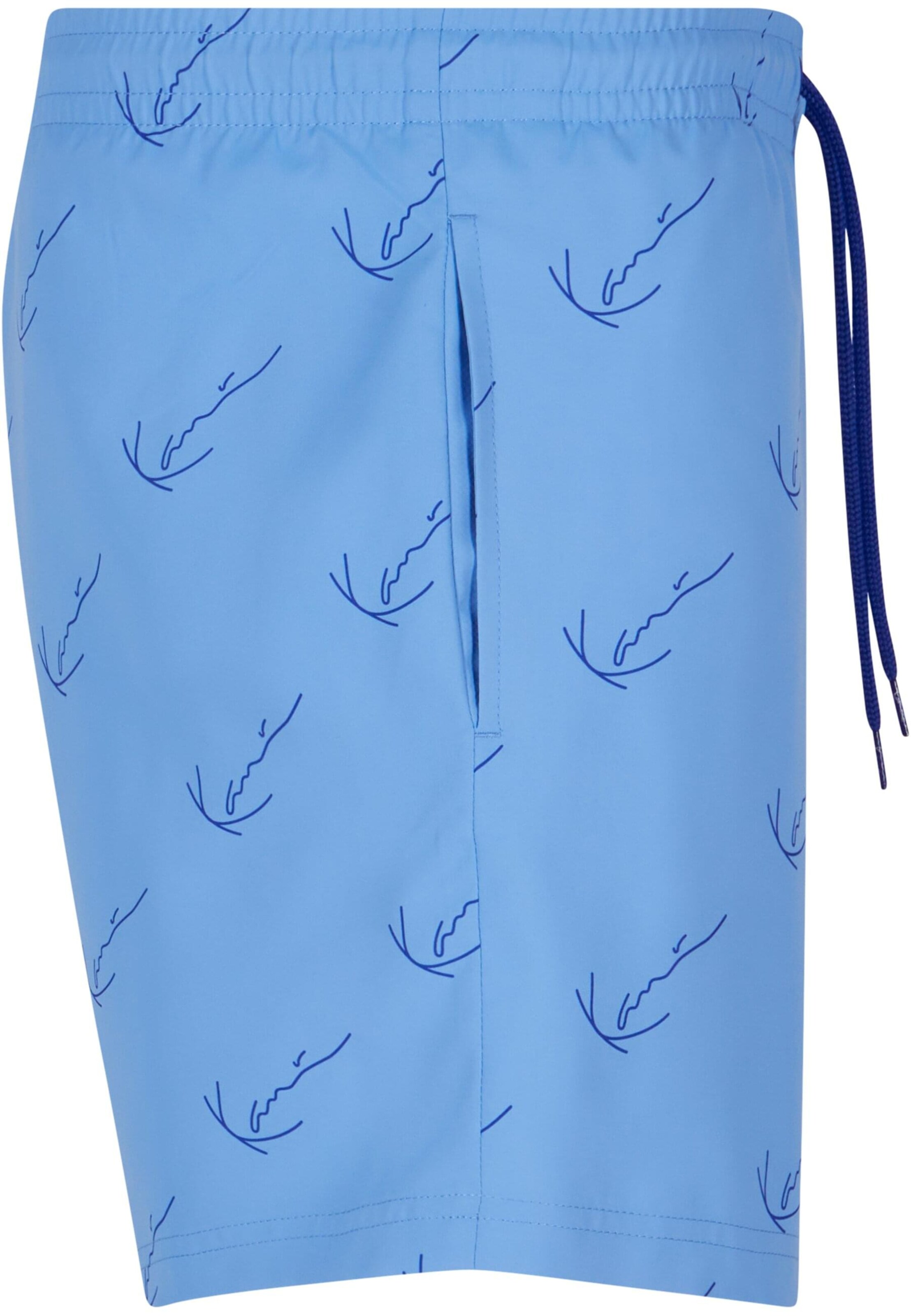 Karl Kani Badshorts i blå