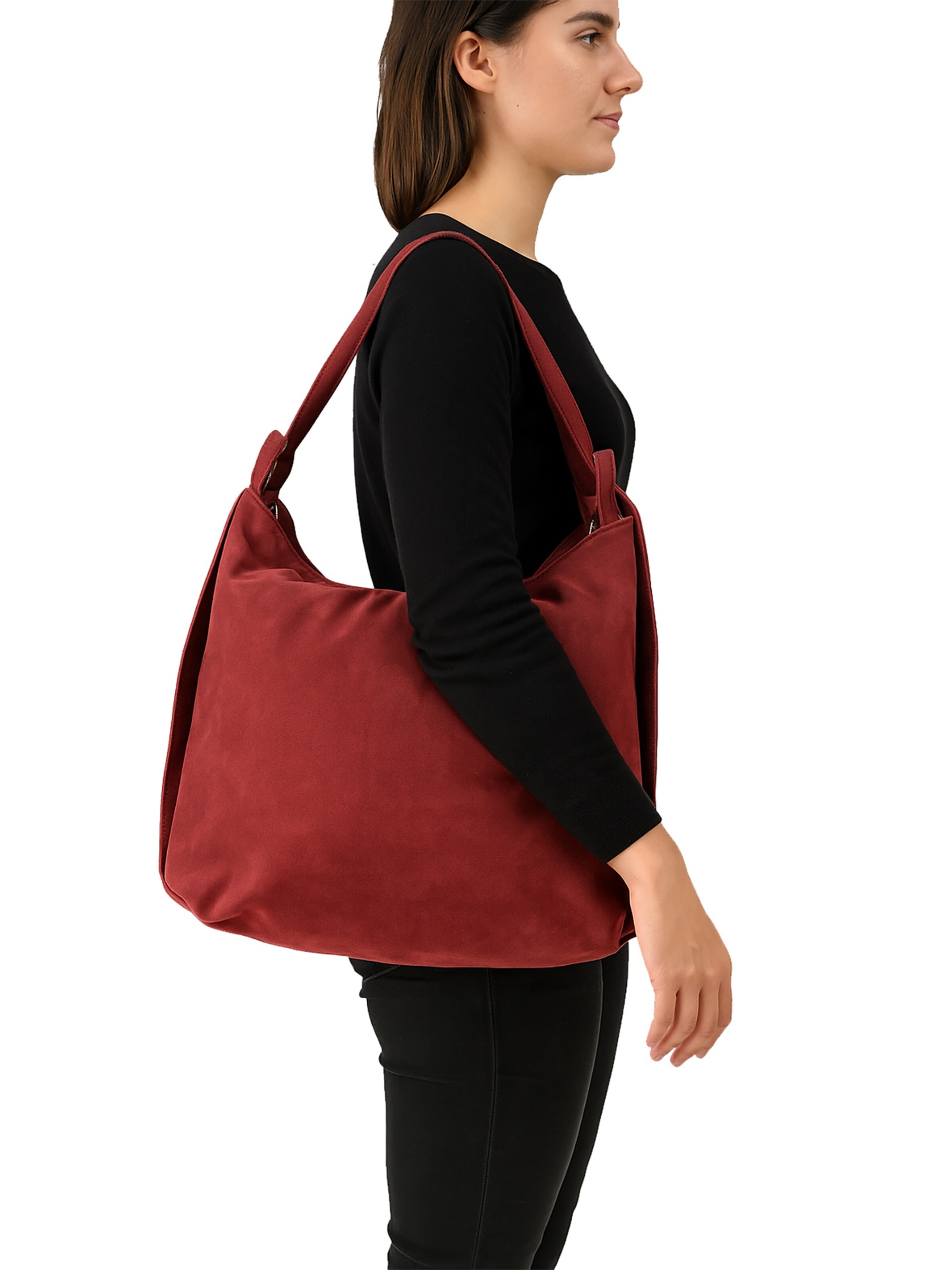 Gave Lux Schultertasche in Rot: Vorderseite