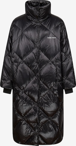 Young Poets Winter Coat 'Mayla puffer 224' in Black: front