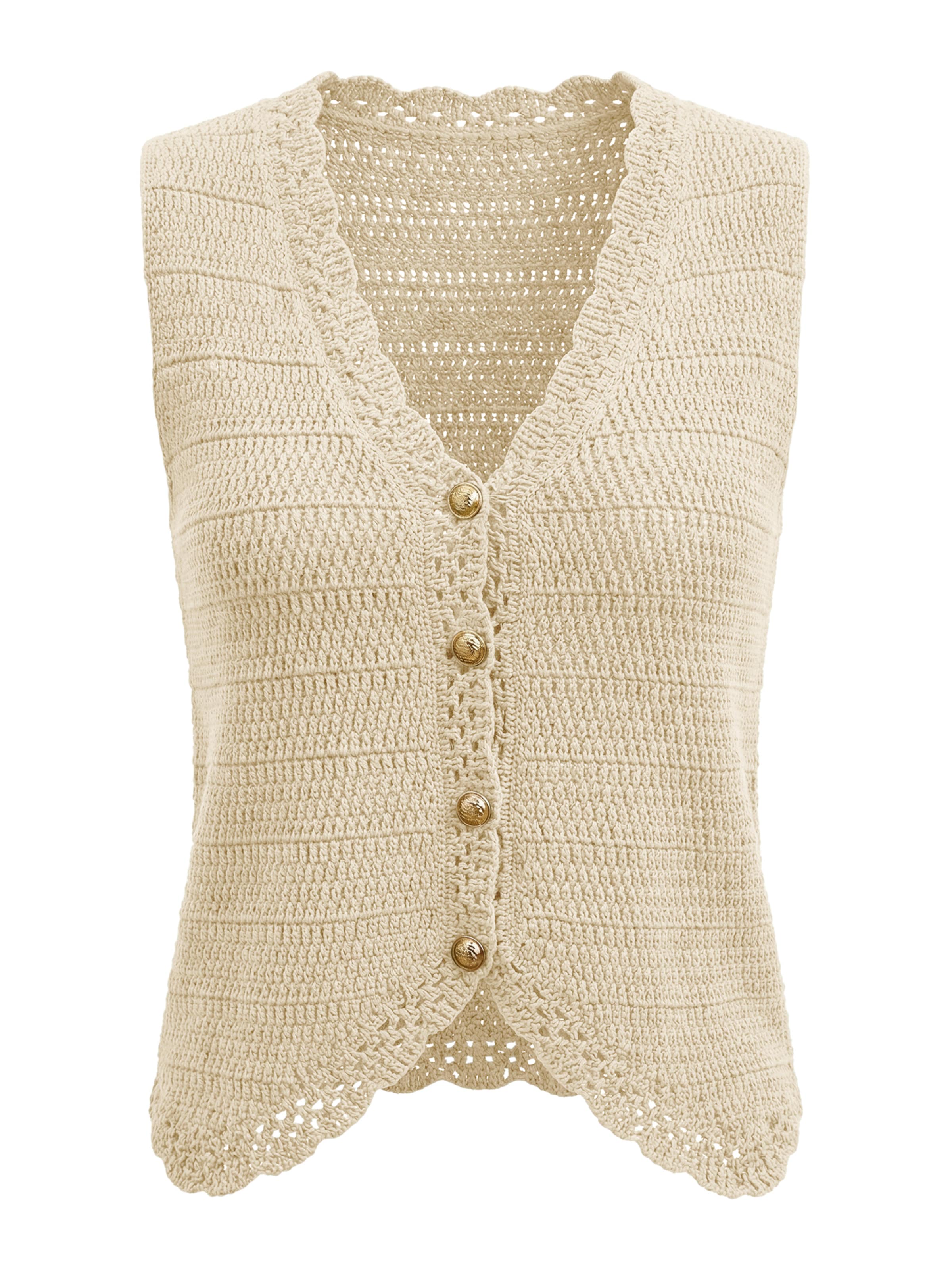Cardigan Imily Bela en beige : devant
