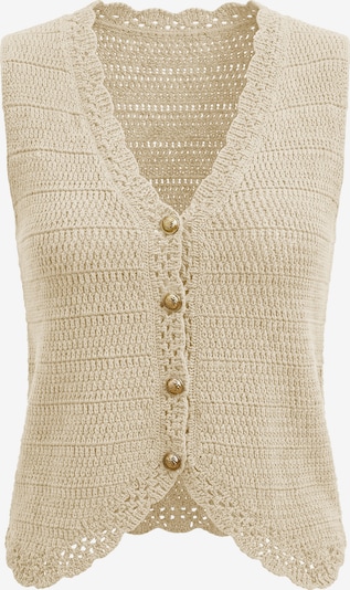 Megzta liemenė iš Imily Bela, spalva – smėlio spalva, Prekių apžvalga