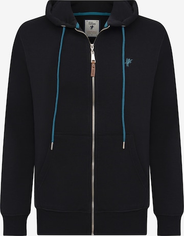 DENIM CULTURE Sweatshirt 'Sebastian' in Black: front