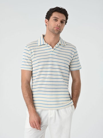 T-Shirt Antioch en blanc : devant