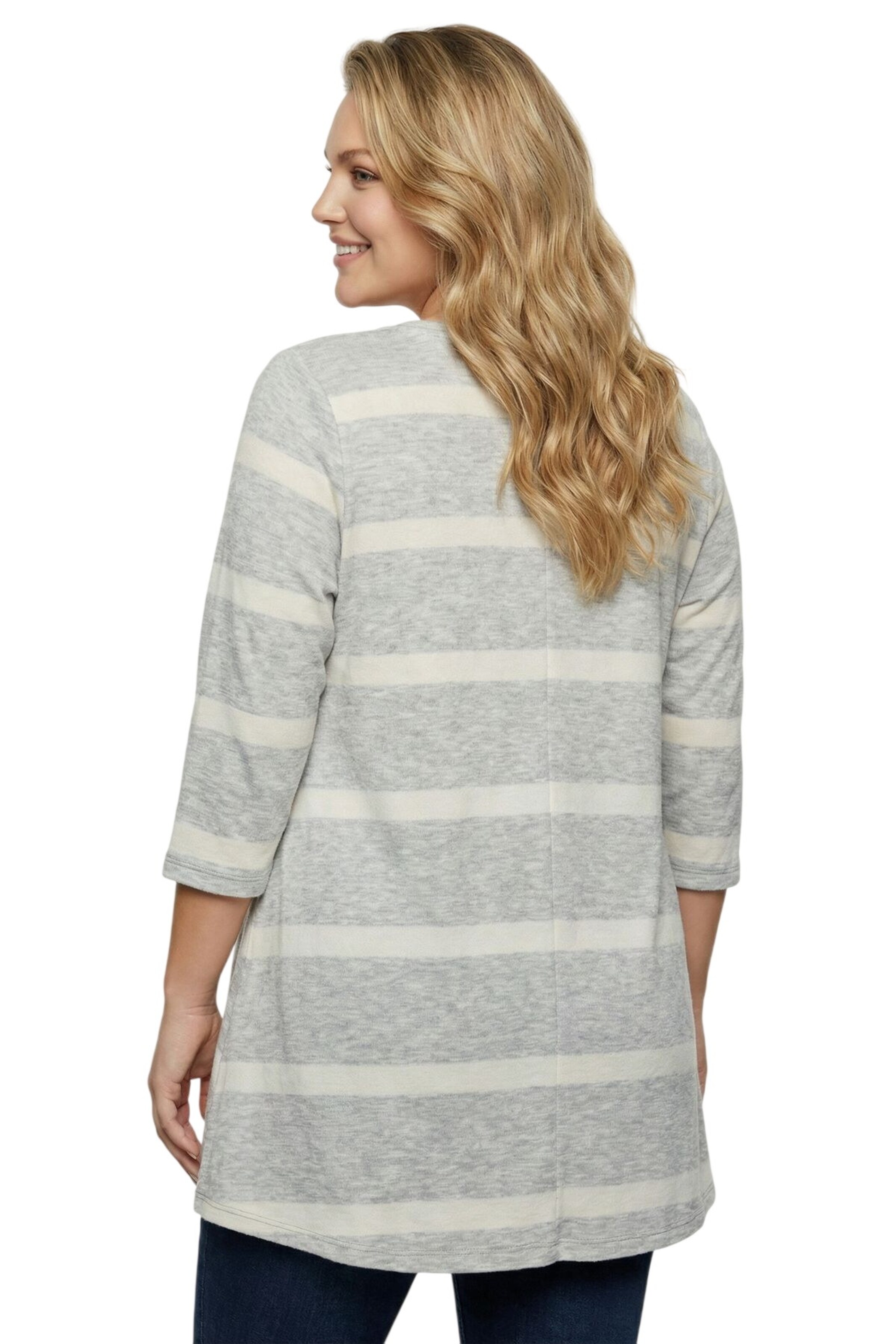 T-shirt Stil Diva en gris