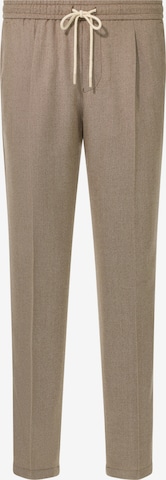 Coupe slim Pantalon à pince Boggi Milano en gris : devant