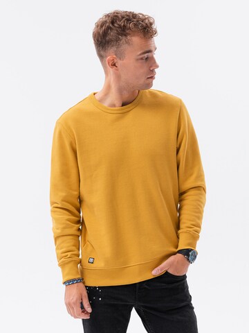 Ombre Sweatshirt 'B1146' in Yellow: front