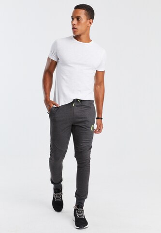 Leif Nelson Slimfit Broek in Grijs