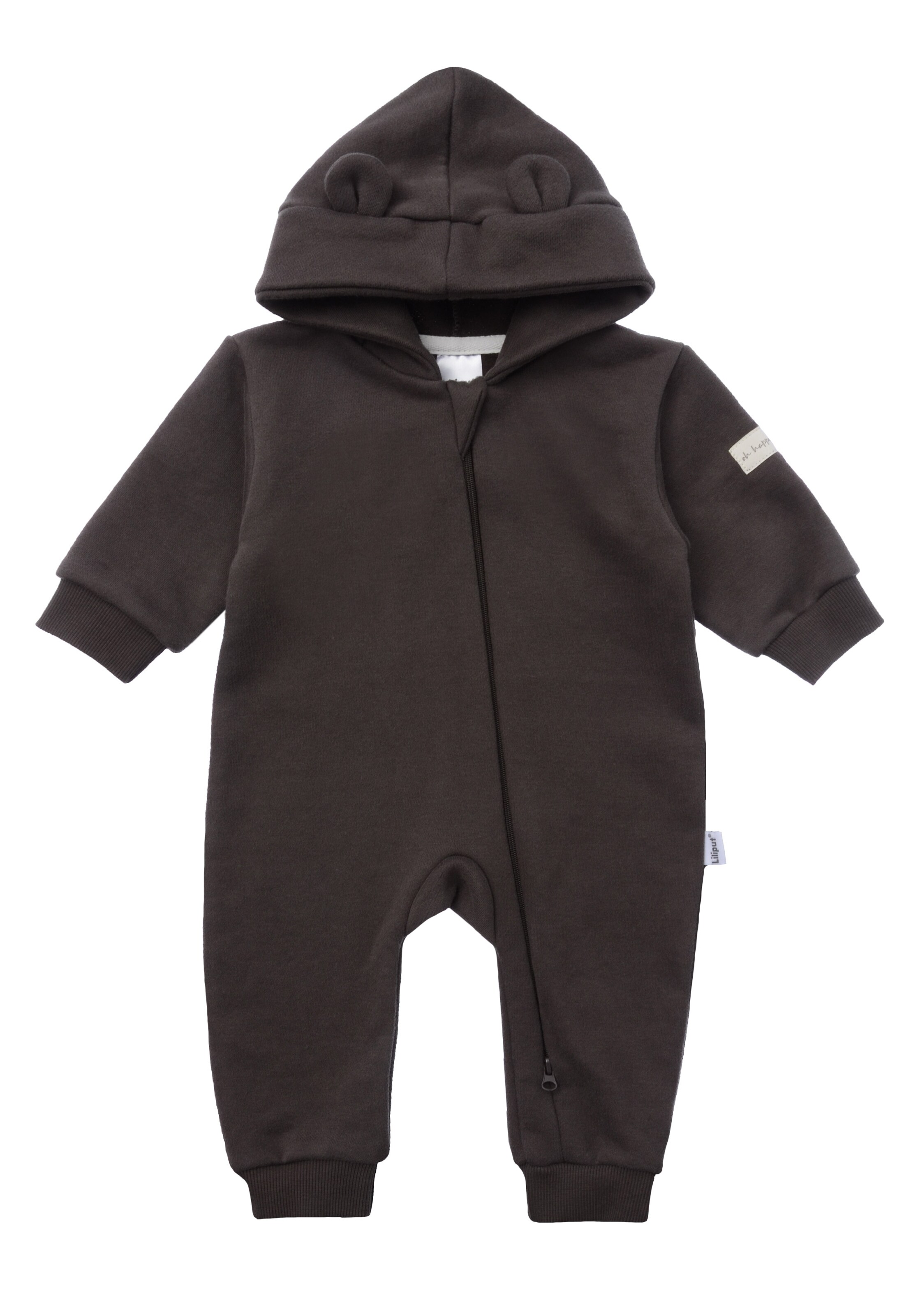 LILIPUT Dungarees 'little one' in Brown: front