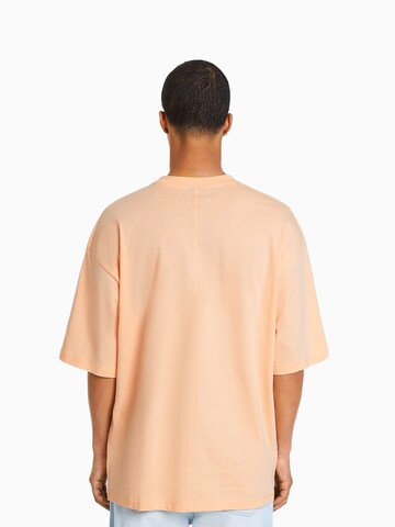 Bershka T-Shirt in Orange