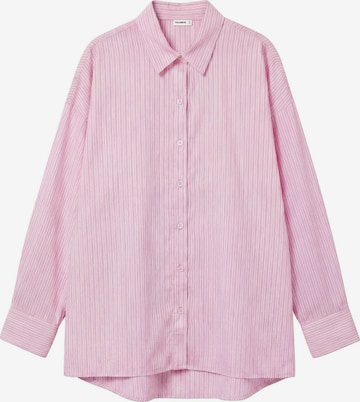 Pull&Bear Bluse in Pink: Vorderseite