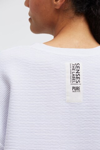 SENSES.THE LABEL Sweatshirt 'So:Y' in White