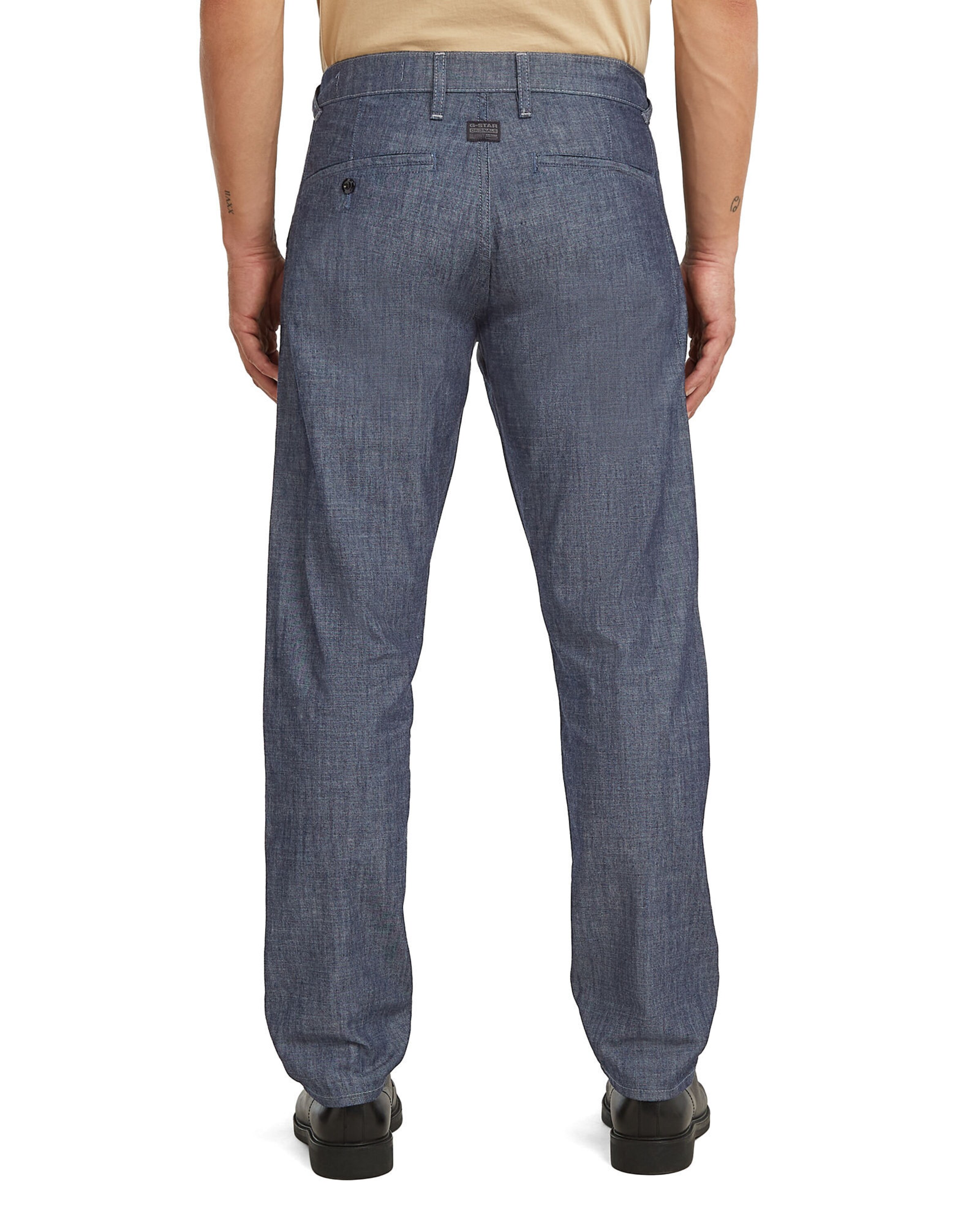 G-STAR Tapered Jeans 'Morry Tapered Denim Chino' in Blauw