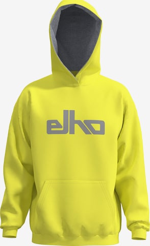 elho Sweatshirt 'Luzern 90' i gul: framsida