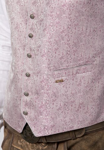 STOCKERPOINT Traditional vest 'Ramiro' in Pink