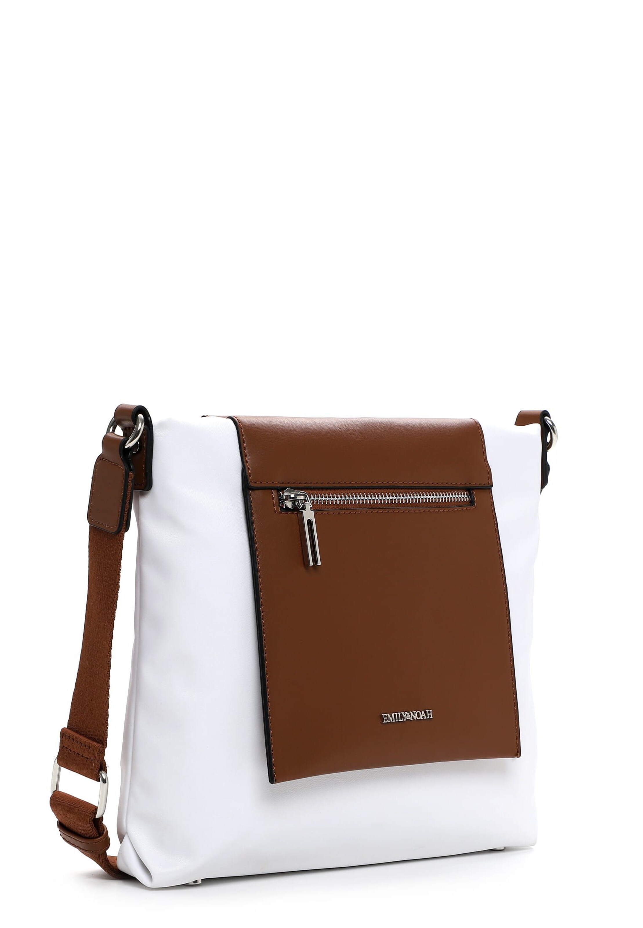 Emily & Noah Umhängetasche 'Elaura' in Weiß